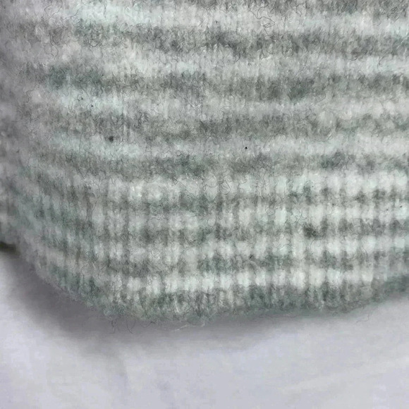 J. Crew Gray & White Striped, Size Small, Maxi Sweater Skirt. - Picture 6 of 12